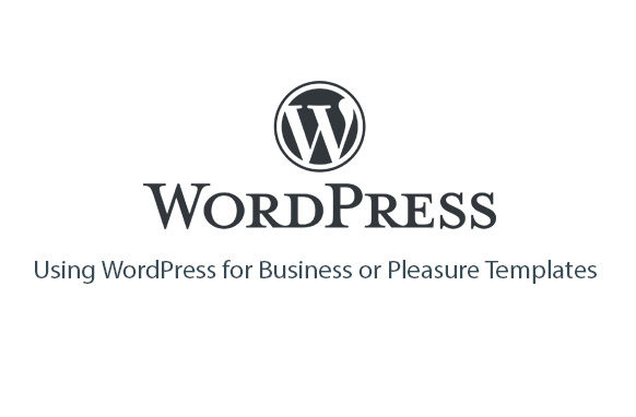 Using WordPress For Business Or Pleasure Templates – PLR Database